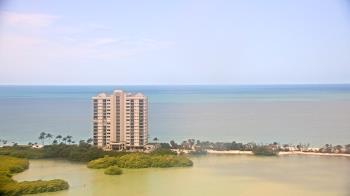Weather camera view of Naples Grande Beach Resort.