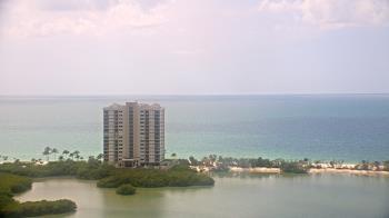 Weather camera view of Naples Grande Beach Resort.