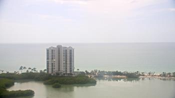 Weather camera view of Naples Grande Beach Resort.