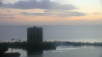 Weather camera view of Naples Grande Beach Resort.