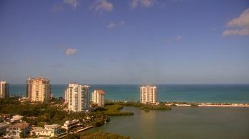 Weather camera view of Naples Grande Beach Resort.