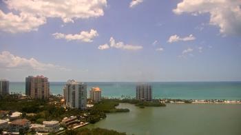 Weather camera view of Naples Grande Beach Resort.