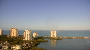 Weather camera view of Naples Grande Beach Resort.