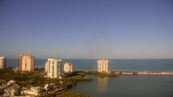 Weather camera view of Naples Grande Beach Resort.