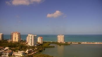 Weather camera view of Naples Grande Beach Resort.