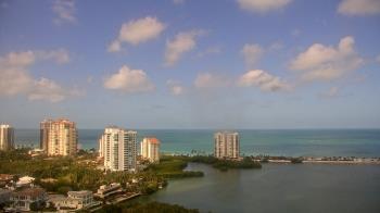 Weather camera view of Naples Grande Beach Resort.