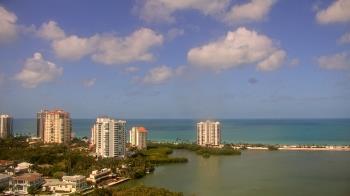 Weather camera view of Naples Grande Beach Resort.