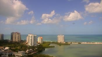 Weather camera view of Naples Grande Beach Resort.