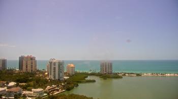 Weather camera view of Naples Grande Beach Resort.