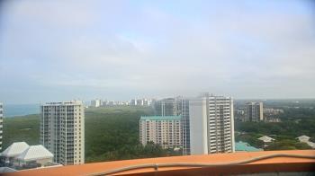 Weather camera view of Naples Grande Beach Resort.