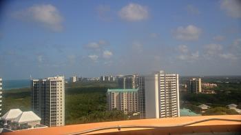 Weather camera view of Naples Grande Beach Resort.