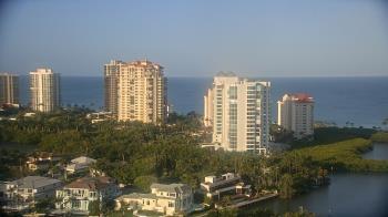 Weather camera view of Naples Grande Beach Resort.