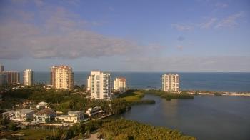 Weather camera view of Naples Grande Beach Resort.