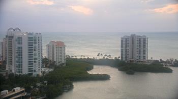 Weather camera view of Naples Grande Beach Resort.