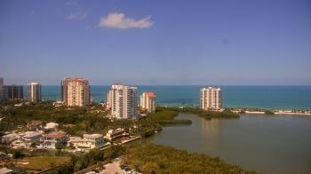 Weather camera view of Naples Grande Beach Resort.