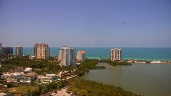 Weather camera view of Naples Grande Beach Resort.