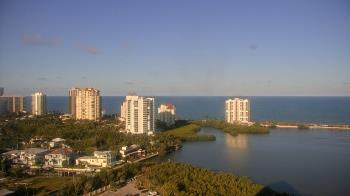 Weather camera view of Naples Grande Beach Resort.