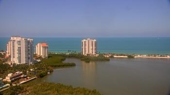 Weather camera view of Naples Grande Beach Resort.