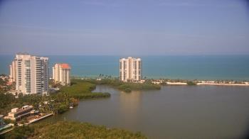 Weather camera view of Naples Grande Beach Resort.