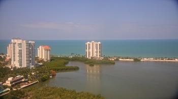 Weather camera view of Naples Grande Beach Resort.
