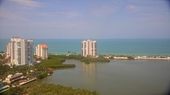Weather camera view of Naples Grande Beach Resort.