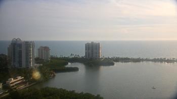 Weather camera view of Naples Grande Beach Resort.