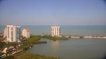 Weather camera view of Naples Grande Beach Resort.