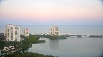 Weather camera view of Naples Grande Beach Resort.
