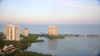 Weather camera view of Naples Grande Beach Resort.