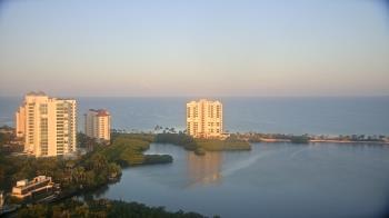 Weather camera view of Naples Grande Beach Resort.