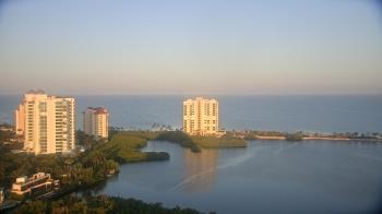 Weather camera view of Naples Grande Beach Resort.