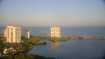 Weather camera view of Naples Grande Beach Resort.
