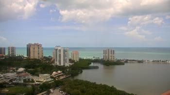 Weather camera view of Naples Grande Beach Resort.