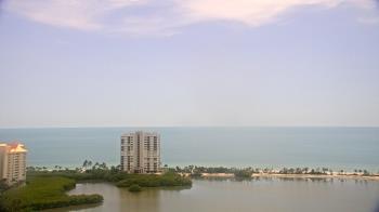 Weather camera view of Naples Grande Beach Resort.