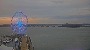 Weather camera view of National Harbor.