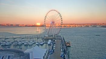 Weather camera view of National Harbor.