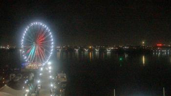 Weather camera view of National Harbor.