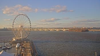 Weather camera view of National Harbor.