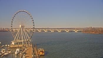 Weather camera view of National Harbor.