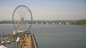 Weather camera view of National Harbor.