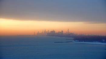 Weather camera view of Northwestern University.