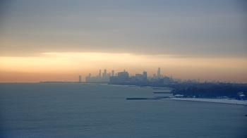 Weather camera view of Northwestern University.