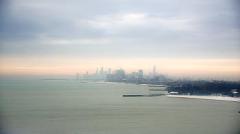 Weather camera view of Northwestern University.