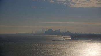Weather camera view of Northwestern University.
