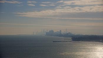Weather camera view of Northwestern University.