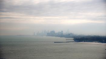 Weather camera view of Northwestern University.