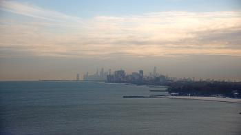 Weather camera view of Northwestern University.