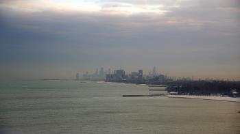 Weather camera view of Northwestern University.