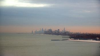 Weather camera view of Northwestern University.