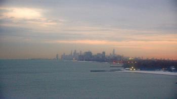 Weather camera view of Northwestern University.